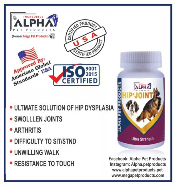 Alpha Hip & Joint Supplement For Dogs Alpha Hip & Joint Supplement For Dogs