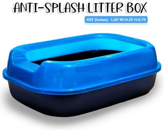 Anti-Splash Litter Box