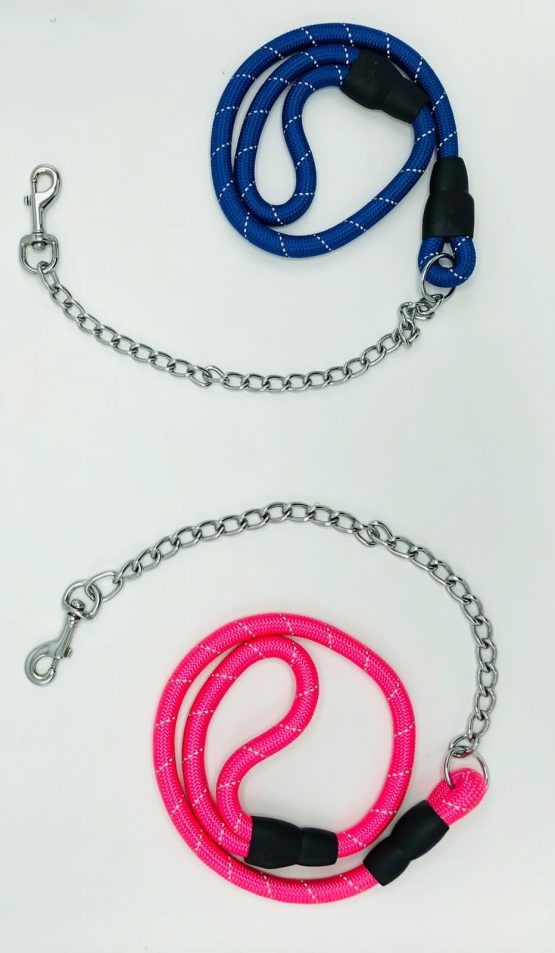 Dog Leash With Chain Large Size