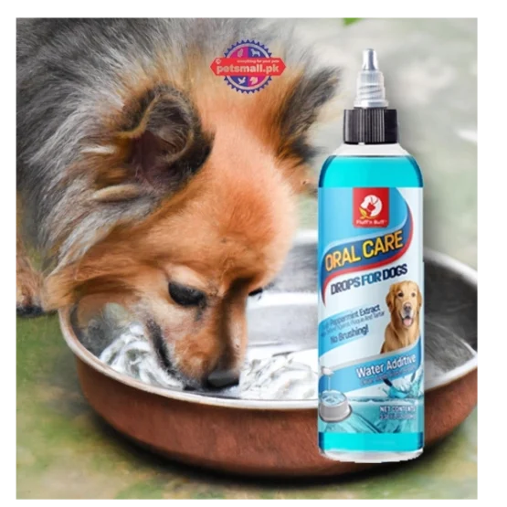 Fluff'n Buff' Oral Care Drops for Dogs