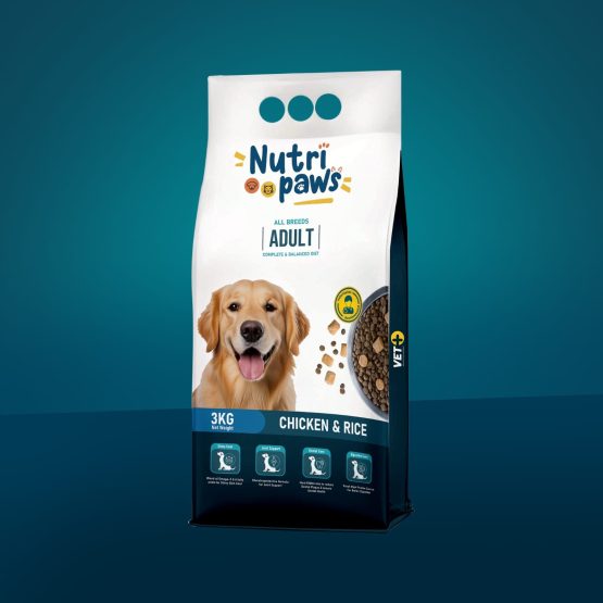 Nutripaws All Breed Adult Dog Food-Chicken & Rice