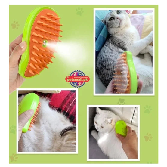 Pets Steam Massage Brush