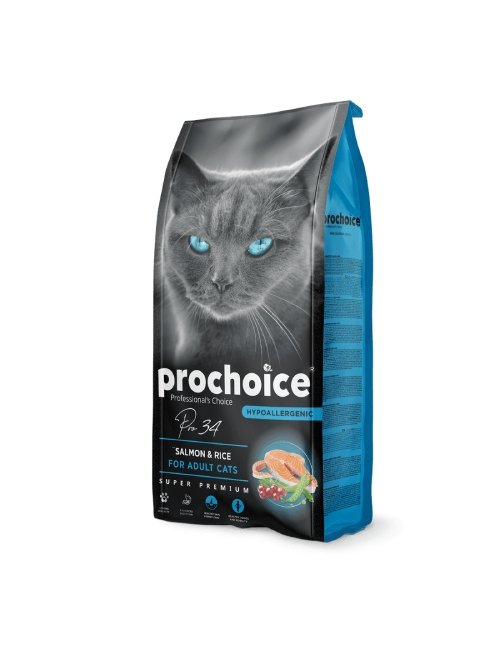 Prochoice Adult Dry Cat Food-Salmon (2kg)