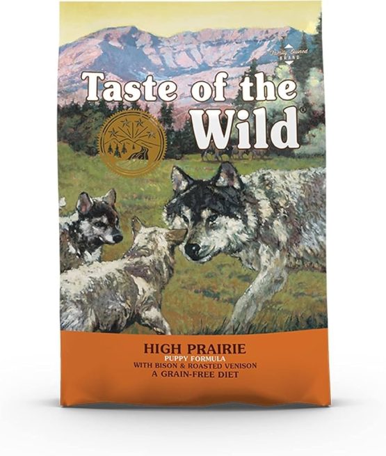 Taste of the Wild High Prairie Grain-Free Dry Dog Food-Puppy Formula